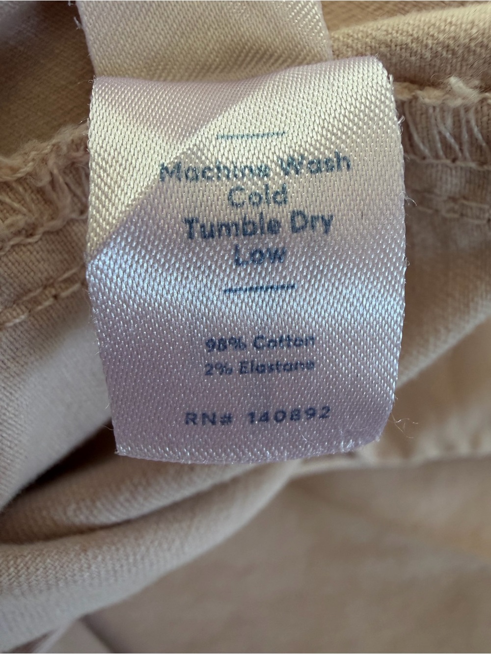 Marine Layer Bridget Wide Leg Crop Pants‎ Peach Whip Size 4 - Picture 8 of 9
